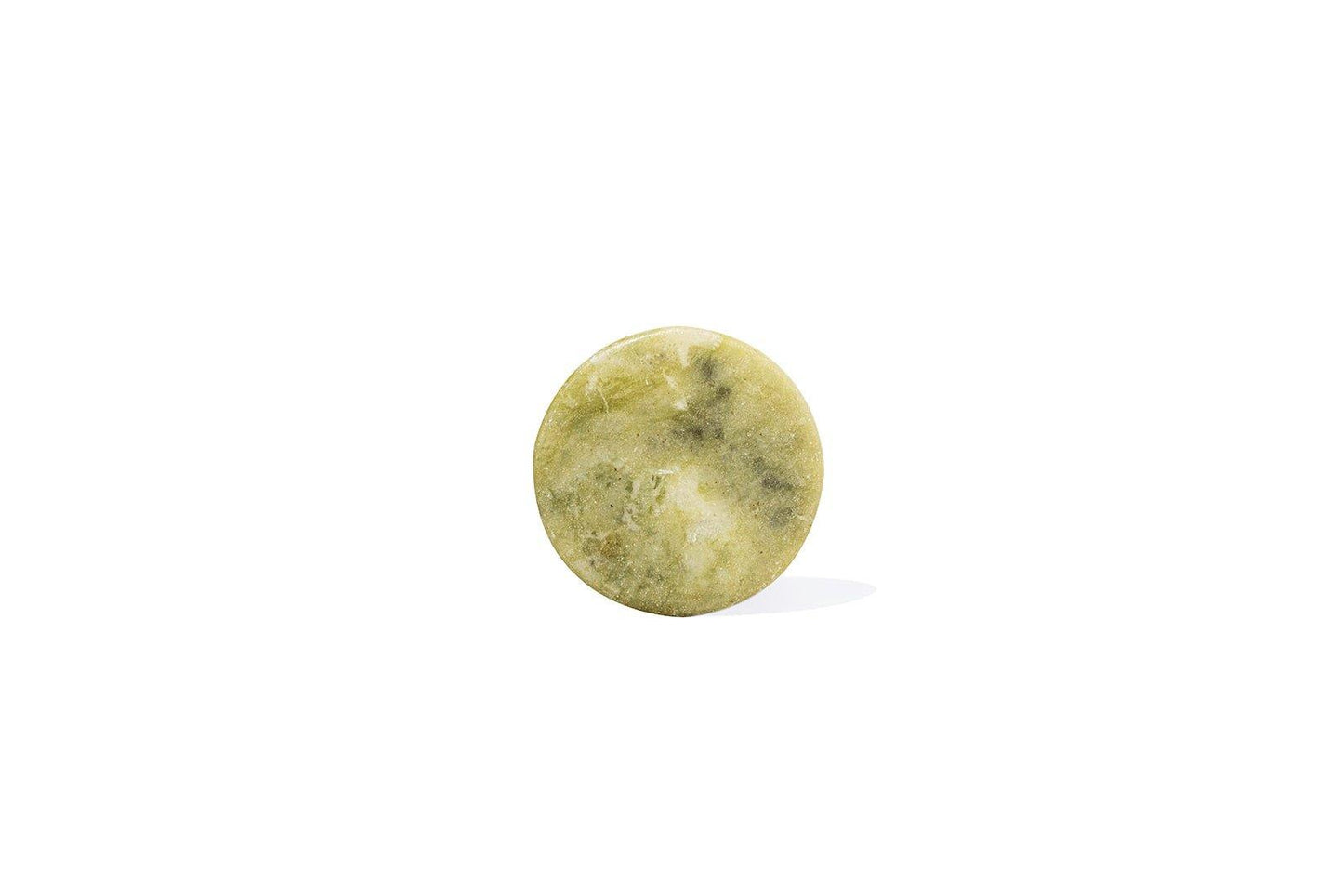 Jade Stone, used as a palette for eyelash extension glue, featuring a smooth, cool surface that helps keep adhesive fresh and prolongs its working time during lash application.